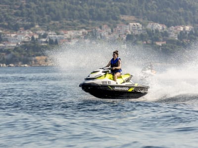 Geführte Jet-Boot- und Jet-Ski-Tour zur Insel Čiovo ab Split