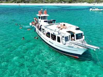 Boat Tour to Es Trenc Beach from Colònia de Sant Jordi, Mallorca
