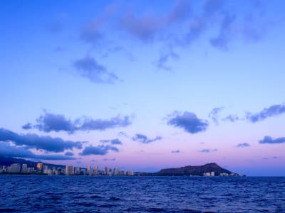 Waikiki sunset catamaran cruise, departing from Honolulu