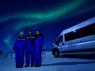 Búsqueda de auroras boreales en autobús desde Kirkenes
