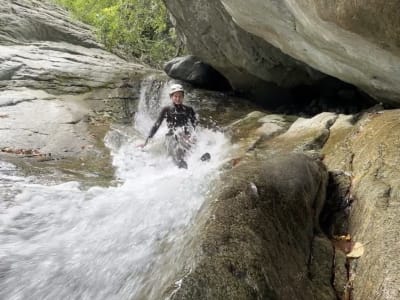 Descente du canyon de Caprie au départ de Val-Cenis