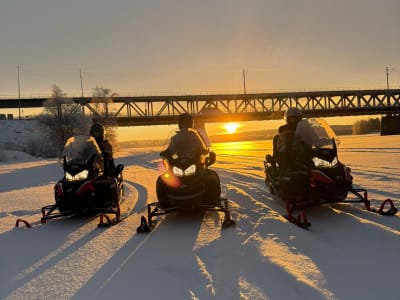 Moto de nieve por Laponia desde Rovaniemi