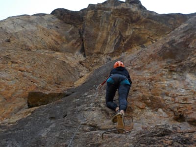 Camaleño Vía Ferrata en Los Llanos, Picos de Europa