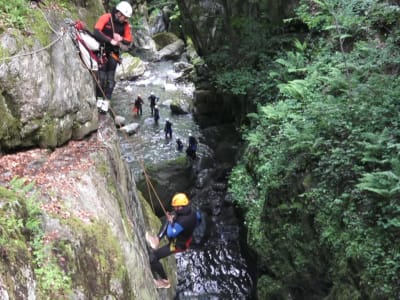 Canyon of Marc near Foix in Ariege, Pyrenees