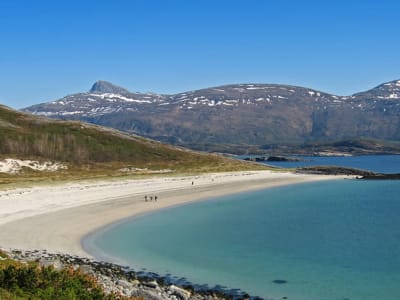 Randonnée guidée vers la plage de Hovdsundet depuis Bodø