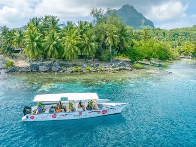 Balade commentée en bateau sur le lagon de Bora Bora