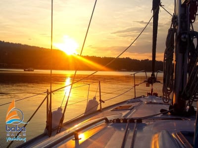 Blue Lagoon Sunset Sailing Boat Cruise from Ormos Panagias