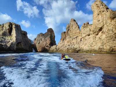 Jet Ski Excursion from San Antoni de Portmany to Cala D’Albarca, Ibiza