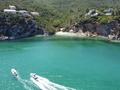 Shuttle boat from Setúbal to the beaches of Arrábida, Lisbon Coast