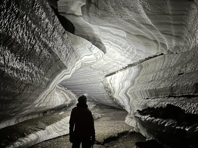 Ice Cave Hiking from Longyearbyen in Svalbard 