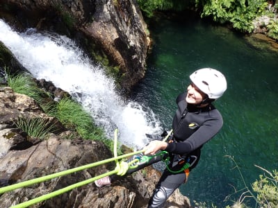 Canyoning Down the Frades River at Arouca, near Porto