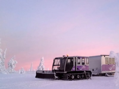 Train d'hiver de Luosto et visite de la mine d'améthyste de Lampivaara depuis Rovaniemi