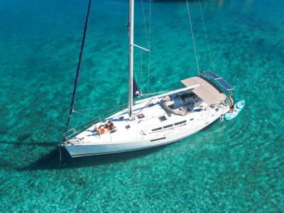 Bootsfahrt zur Insel Agioi Theodoroi von Kolymvari bei Chania