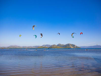 Kitesurfing Excursion in the Neretva Delta from Dubrovnik