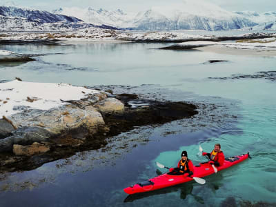 Winterlicher Seekajakausflug von Tromsø