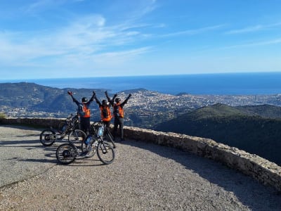 Geführte Off-Road Tour mit elektrischen Scootern auf dem Mont Chauve, Nizza