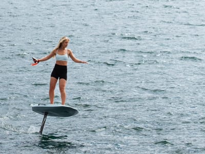 E-Foiling-Kurs für Anfänger in Kap Kamenjak