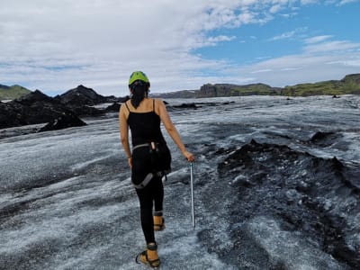Randonnée glaciaire à Sólheimajökull et visite de la côte sud depuis Reykjavík