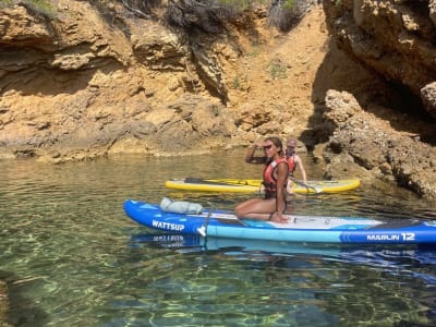 Excursion en stand-up paddle sur la Côte Bleue depuis Carry-le-Rouet