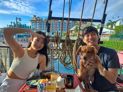 Desayuno crucero en Singapur, apto para perros