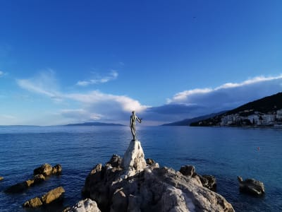 Visite privée d'Optaija avec guide local près de Rijeka