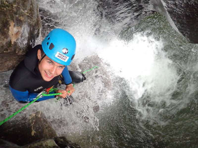 Sporty Descent of the Montmin Canyon near Annecy
