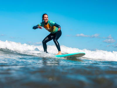 Surfen lernen in Caleta de Famara, Lanzarote