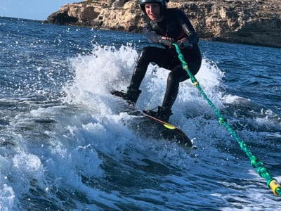 Lección de Wakeboard en Bugibba, Malta