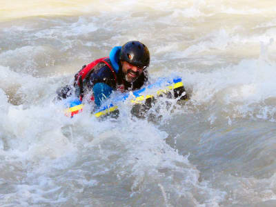 Hydrospeed down the Genil River in Benameji, Cordoba