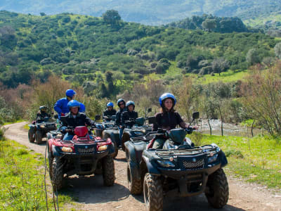 Guided Quad Biking Tour from Cefalù, Sicily