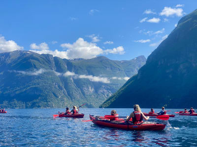 Excursion en kayak dans les fjords à partir d'Olden