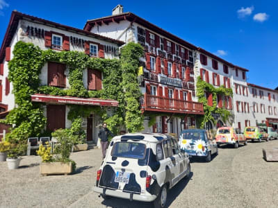 Excursion en Renault 4L au Pays Basque guidée depuis Bidart