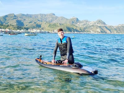 Jet Surfing Lesson in Letojanni near Taormina, Sicily