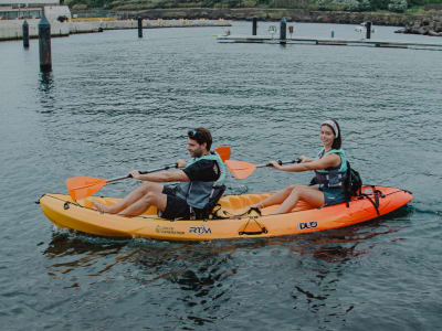 Excursión en kayak de mar en Terceira, Azores