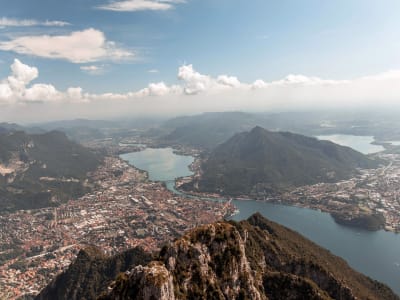 Vol panoramique dans les Alpes suisses au départ de Riviera, Tessin