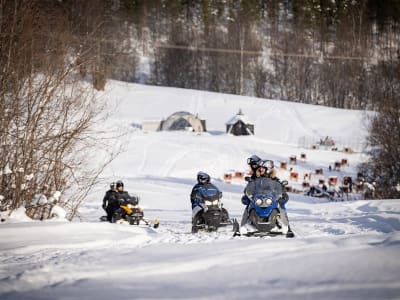 Safari en motoneige pour débutants à Moen depuis Tromsø