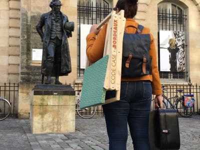Escape game al aire libre en Burdeos, en el barrio del Triangle d'Or