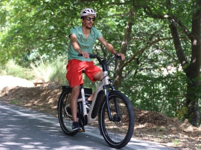 Excursión guiada en bicicleta eléctrica de Rethymnon al Valle de Amari