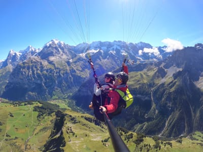 Vol en parapente en tandem à Grindelwald, Suisse 
