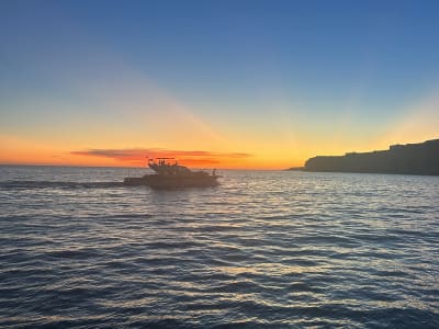 Croisière au coucher du soleil depuis Bonifacio