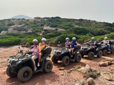 Guided Quad Biking Tour to Porto Ferro from Alghero, Sardinia