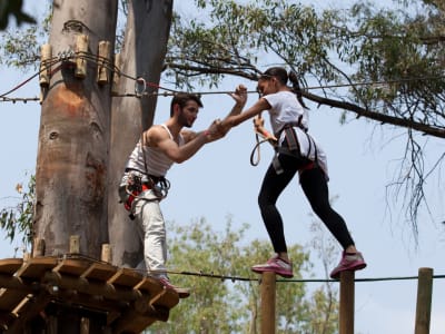 Canopy Tour in Modderfontein near Johannesburg, Gauteng