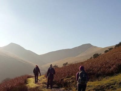Suba a Pen y Fan en el Parque Nacional de Brecon Beacons, Gales