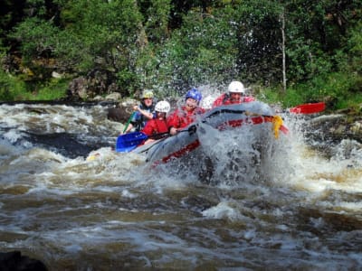 White Water Rafting on the River Garry near Fort William