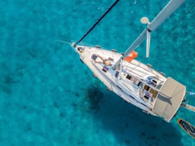 Blue Lagoon Sailing Boat Cruise from Ormos Panagias