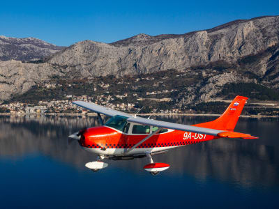 Rundflug über Dalmatien von Brač aus