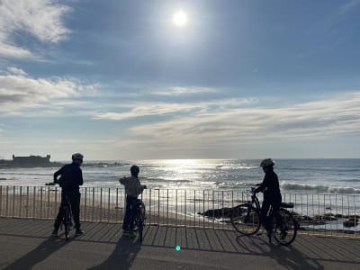 Excursión en bicicleta desde Oporto para practicar escalada indoor en Matosinhos