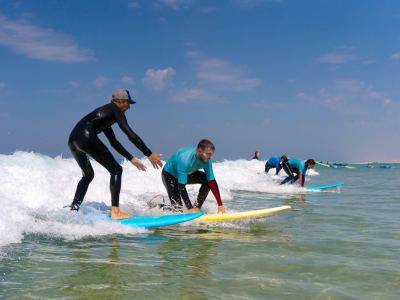 Cours de surf au Porge Océan près de Bordeaux