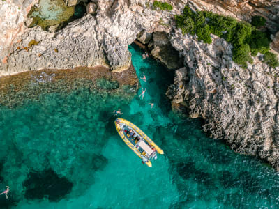 Snorkeling en bateau dans le parc naturel de Majorque