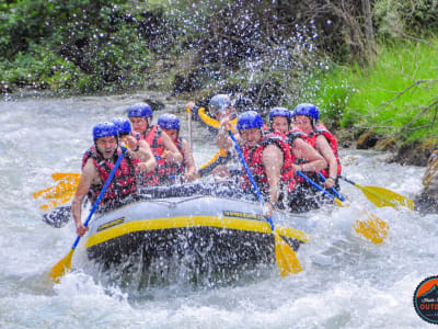 Rafting excursion down the river Verdon